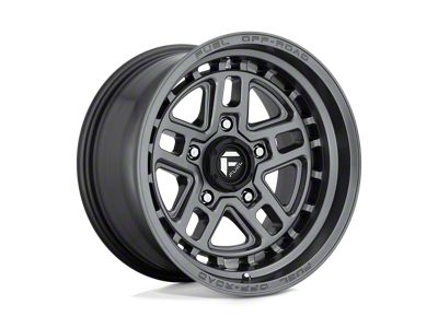 Fuel Wheels Nitro Matte Gunmetal Wheel; 17x9; -12mm Offset (99-04 Jeep Grand Cherokee WJ)