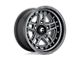 Fuel Wheels Nitro Matte Gunmetal Wheel; 17x9; -12mm Offset (99-04 Jeep Grand Cherokee WJ)