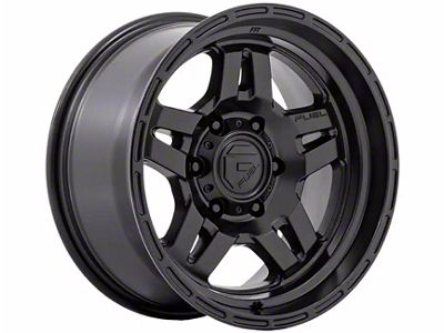 Fuel Wheels Oxide Blackout Wheel; 17x8.5; -10mm Offset (05-10 Jeep Grand Cherokee WK, Excluding SRT8)