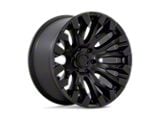 Fuel Wheels Quake Blackout Wheel; 20x9; 1mm Offset (93-98 Jeep Grand Cherokee ZJ)