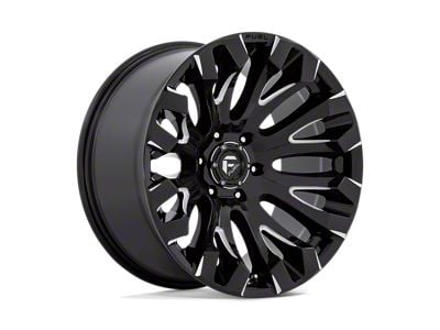 Fuel Wheels Quake Gloss Black Milled Wheel; 18x9 (22-24 Jeep Grand Cherokee WL)