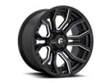 Fuel Wheels Rage Gloss Black Milled Wheel; 20x9; 1mm Offset (22-24 Jeep Grand Cherokee WL)