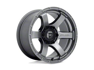 Fuel Wheels Rush Matte Gunmetal Wheel; 18x9; 20mm Offset (22-24 Jeep Grand Cherokee WL)