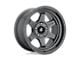 Fuel Wheels Shok Matte Anthracite Wheel; 17x9; -12mm Offset (99-04 Jeep Grand Cherokee WJ)