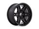 Fuel Wheels Slayer Matte Black Wheel; 17x9; -38mm Offset (99-04 Jeep Grand Cherokee WJ)