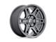 Fuel Wheels Slayer Matte Gunmetal Wheel; 17x8.5; -15mm Offset (99-04 Jeep Grand Cherokee WJ)