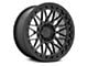 Fuel Wheels Trigger Matte Black Wheel; 17x9; 1mm Offset (05-10 Jeep Grand Cherokee WK, Excluding SRT8)