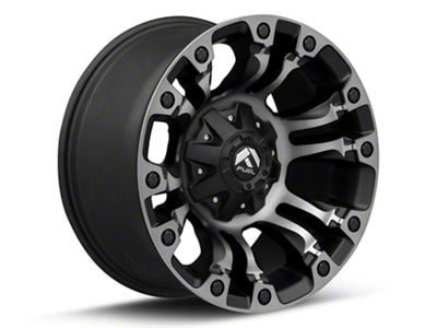 Fuel Wheels Vapor Matte Black Gray Tint Wheel; 20x10 (22-24 Jeep Grand Cherokee WL)