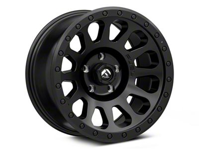 Fuel Wheels Vector Matte Black Wheel; 17x9; -12mm Offset (05-10 Jeep Grand Cherokee WK, Excluding SRT8)