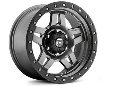 Fuel Wheels Anza Matte GunMetal Wheel; 17x8.5; -6mm Offset (99-04 Jeep Grand Cherokee WJ)