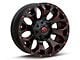 Fuel Wheels Assault Matte Black Red Milled Wheel; 20x9; 1mm Offset (99-04 Jeep Grand Cherokee WJ)