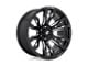 Fuel Wheels Blitz Gloss Black Milled Wheel; 20x10; -18mm Offset (99-04 Jeep Grand Cherokee WJ)