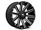 Fuel Wheels Contra Matte Black Milled Wheel; 20x9; 1mm Offset (99-04 Jeep Grand Cherokee WJ)