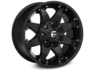 Fuel Wheels Octane Matte Black Wheel; 20x9; -12mm Offset (99-04 Jeep Grand Cherokee WJ)