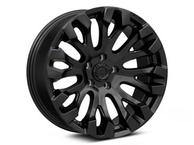 Fuel Wheels Quake Blackout Wheel; 20x9; 1mm Offset (99-04 Jeep Grand Cherokee WJ)