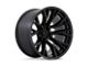 Fuel Wheels Rebar Blackout Wheel; 22x12; -44mm Offset (99-04 Jeep Grand Cherokee WJ)