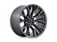 Fuel Wheels Rebar Matte Gunmetal Wheel; 20x10; -18mm Offset (99-04 Jeep Grand Cherokee WJ)