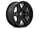 Fuel Wheels Slayer Matte Black Wheel; 17x8.5; -15mm Offset (99-04 Jeep Grand Cherokee WJ)