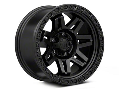 Fuel Wheels Syndicate Blackout Wheel; 17x9; -12mm Offset (99-04 Jeep Grand Cherokee WJ)