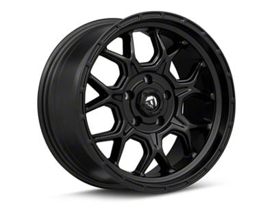 Fuel Wheels Tech Matte Black Wheel; 17x9; 1mm Offset (99-04 Jeep Grand Cherokee WJ)