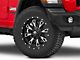 Fuel Wheels Throttle Black Milled Wheel; 18x9 (99-04 Jeep Grand Cherokee WJ)