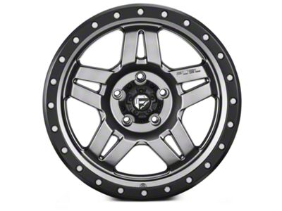 Fuel Wheels Anza Matte GunMetal Wheel; 18x9; 1mm Offset (05-10 Jeep Grand Cherokee WK)