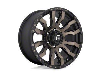 Fuel Wheels Blitz Matte Black Double Dark Tint Wheel; 22x12; -44mm Offset (05-10 Jeep Grand Cherokee WK)