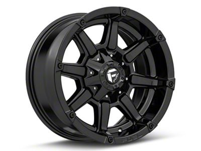 Fuel Wheels Coupler Gloss Black Wheel; 18x9; -12mm Offset (05-10 Jeep Grand Cherokee WK)