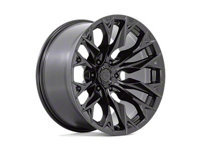 Fuel Wheels Flame Blackout Wheel; 24x12; -44mm Offset (05-10 Jeep Grand Cherokee WK)