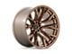 Fuel Wheels Rebar Platinum Bronze Milled Wheel; 22x12; -44mm Offset (05-10 Jeep Grand Cherokee WK)