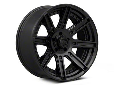 Fuel Wheels Rogue Matte Black Wheel; 20x9; 1mm Offset (05-10 Jeep Grand Cherokee WK)