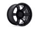 Fuel Wheels Rush Satin Black Wheel; 18x9; -12mm Offset (05-10 Jeep Grand Cherokee WK)