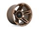 Fuel Wheels SFJ Matte Bronze Wheel; 22x14; -75mm Offset (05-10 Jeep Grand Cherokee WK)