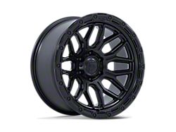 Fuel Wheels Surge Matte Black with Gloss Black Lip Wheel; 20x10; -18mm Offset (05-10 Jeep Grand Cherokee WK)