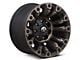 Fuel Wheels Vapor Matte Black Double Dark Tint Wheel; 20x9; 1mm Offset (05-10 Jeep Grand Cherokee WK)