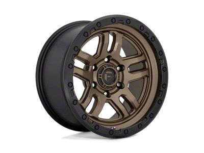 Fuel Wheels Ammo Matte Bronze with Black Bead Ring Wheel; 20x10; -18mm Offset (11-21 Jeep Grand Cherokee WK2)