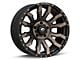 Fuel Wheels Blitz Matte Black Double Dark Tint Wheel; 18x9; 1mm Offset (11-21 Jeep Grand Cherokee WK2)