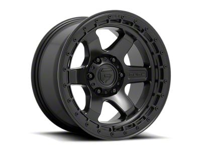 Fuel Wheels Block Matte Black Wheel; 18x9; 20mm Offset (11-21 Jeep Grand Cherokee WK2)