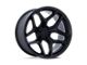 Fuel Wheels Flux Blackout Wheel; 20x10; -18mm Offset (11-21 Jeep Grand Cherokee WK2)