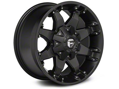 Fuel Wheels Octane Matte Black Wheel; 20x9; -12mm Offset (11-21 Jeep Grand Cherokee WK2)