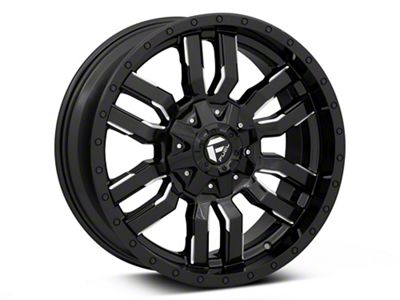 Fuel Wheels Sledge Gloss Black Milled Wheel; 20x9; 1mm Offset (11-21 Jeep Grand Cherokee WK2)