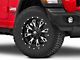 Fuel Wheels Throttle Black Milled Wheel; 18x9; 1mm Offset (11-21 Jeep Grand Cherokee WK2)