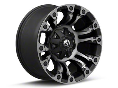 Fuel Wheels Vapor Matte Black Gray Tint Wheel; 18x9 (93-98 Jeep Grand Cherokee ZJ)
