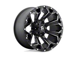 Fuel Wheels Assault Matte Black Milled Wheel; 18x9; 20mm Offset (76-86 Jeep CJ7)