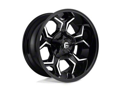 Fuel Wheels Avenger Gloss Black Milled Wheel; 20x9; 20mm Offset (76-86 Jeep CJ7)