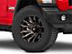 Fuel Wheels Blitz Matte Black Double Dark Tint Wheel; 18x9; 1mm Offset (18-24 Jeep Wrangler JL)