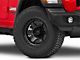 Fuel Wheels Block Matte Black with Black Ring Wheel; 18x9; -12mm Offset (18-24 Jeep Wrangler JL)