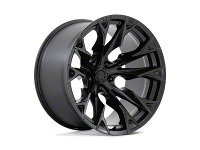 Fuel Wheels Flame Blackout Wheel; 22x12; -44mm Offset (18-25 Jeep Wrangler JL)