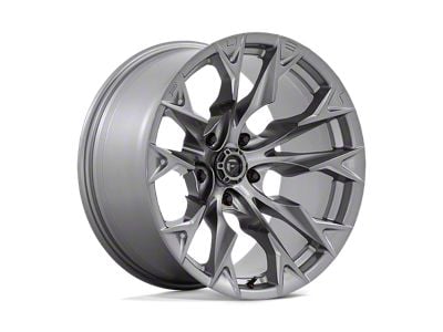 Fuel Wheels Flame Platinum Wheel; 20x10; -18mm Offset (18-24 Jeep Wrangler JL)