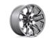 Fuel Wheels Flame Platinum Wheel; 20x10 (18-24 Jeep Wrangler JL)